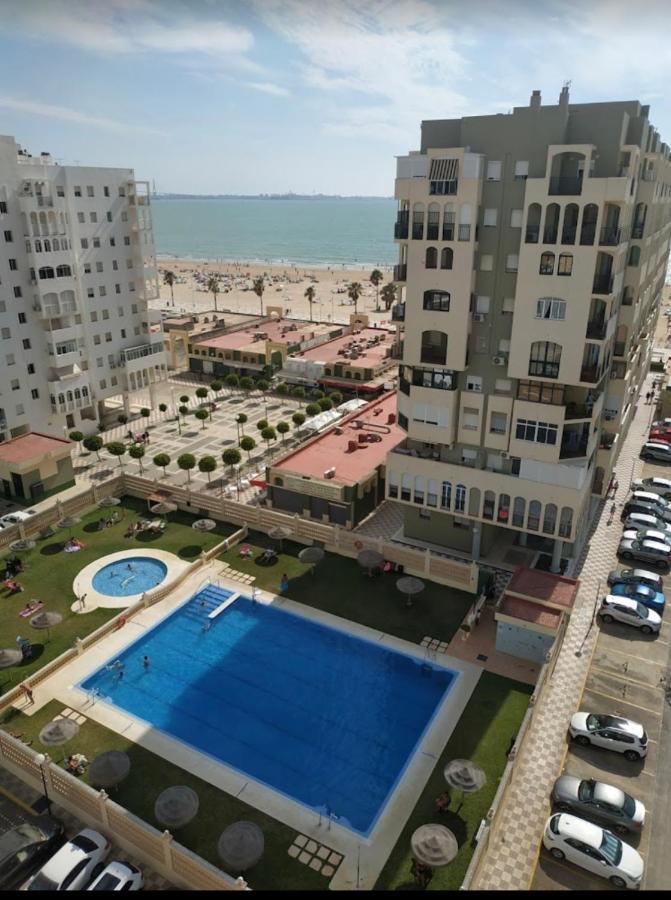 Primera Linea Playa Valdelagrana Vistas Al Mar Ел Пуерто де Санта Мария Екстериор снимка